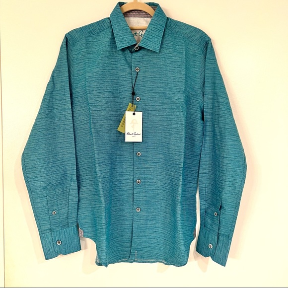 NWT ROBERT GRAHAM BRIXTON EMBROIDERED LONG SLEEVE CLASSIC SHIRT - Picture 2 of 11